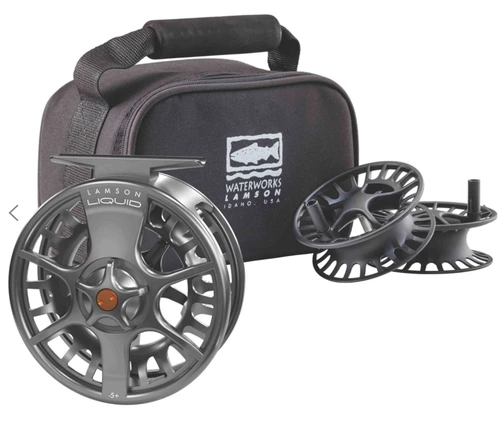 Lamson Liquid 5+ Pack Fly Reel Set