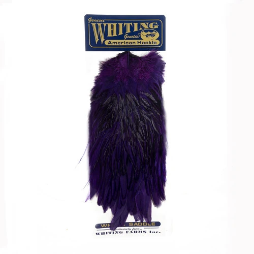 American Rooster Saddle Purple